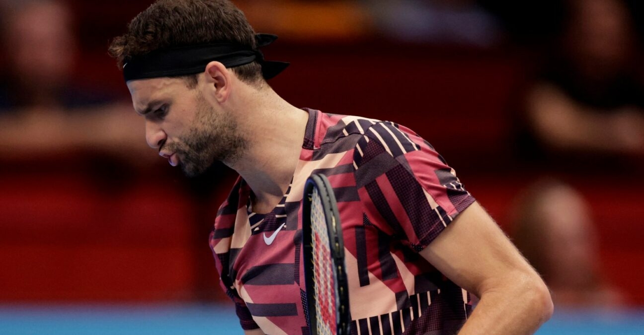 Vienna Open: Dimitrov beats Monteiro in opening round