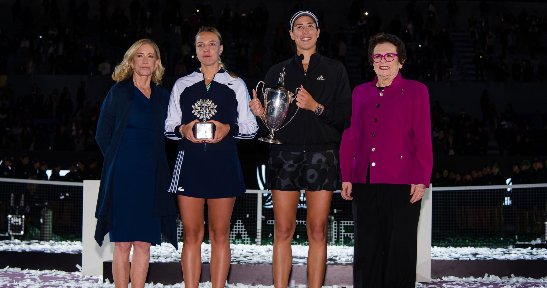 Kudermetova and Mertens claim WTA Finals doubles championship