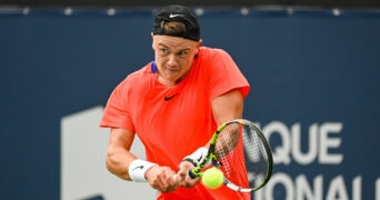 Holger Rune at the ATP National Bank Open in Montreal