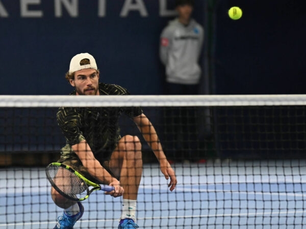 Maxime Cressy at the Herren Challenger in November 2021