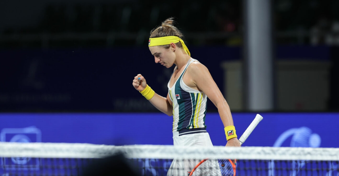 Nadia Podoroska at the 2022 WTA Chennai Open
