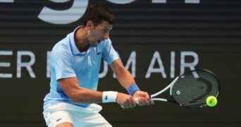 Novak Djokovic backhand