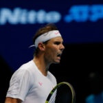 Rafael Nadal at the 2019 Nitto ATP Finals in London