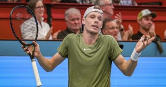 Canada's Shapovalov upsets Fritz to reach Vienna Open quarter-finals