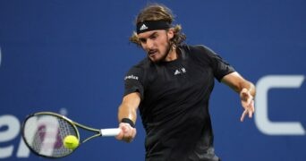 Stefanos Tsitsipas forehand 2022