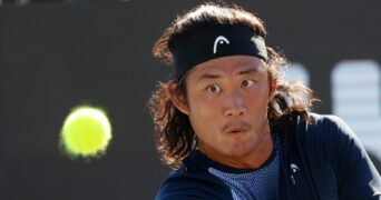 Zhizhen Zhang at the ATP Naples Open