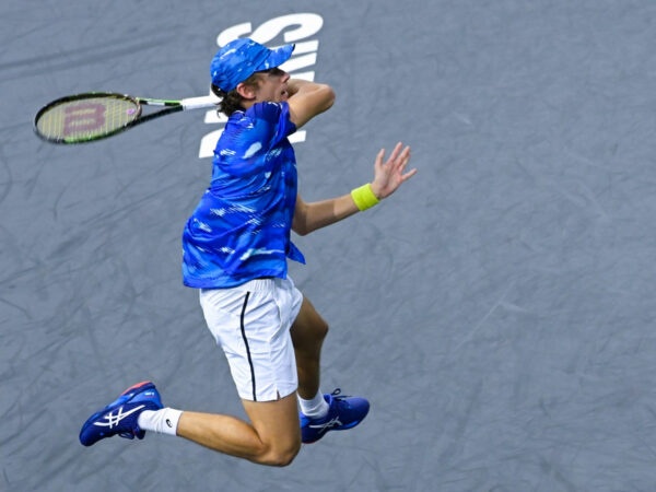 Alex de Minaur at the 2022 Rolex Paris Masters