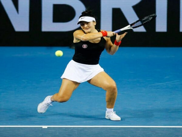 Andreescu at Billie Jean King Cup in Glasgow