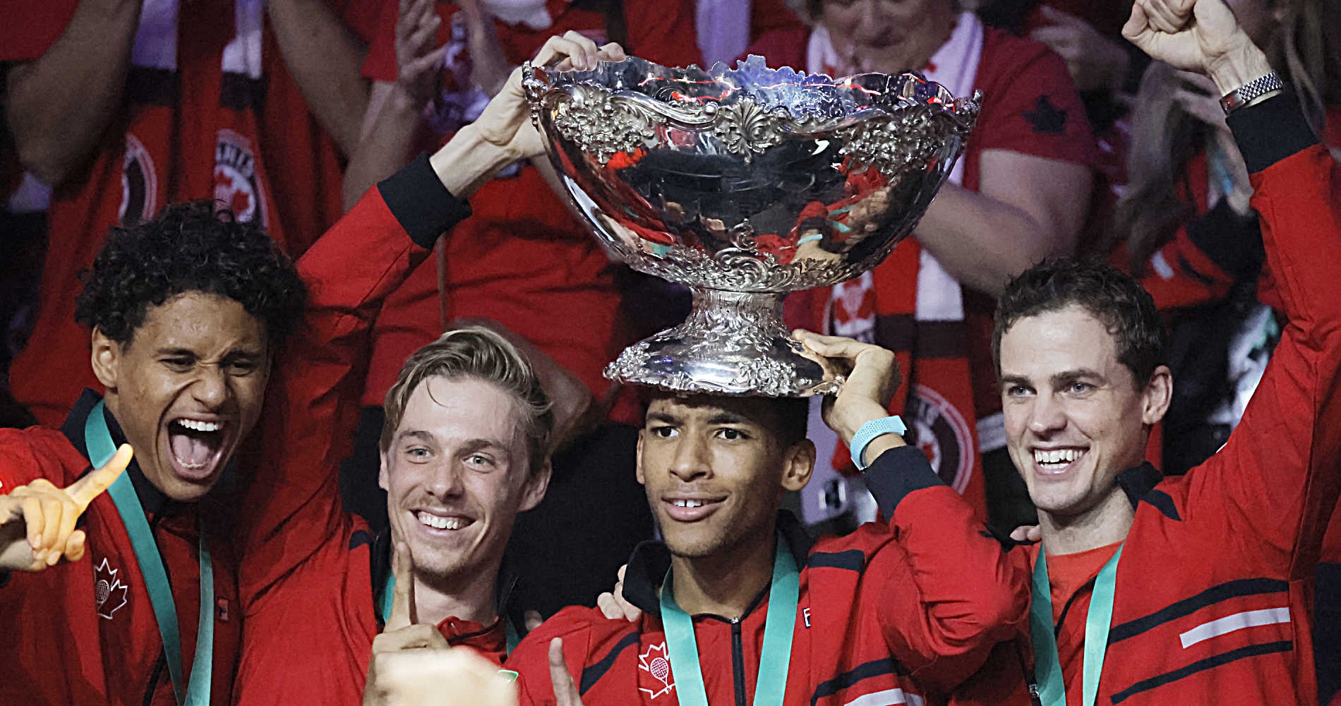 Canada claims first Davis Cup crown with AugerAliassime win