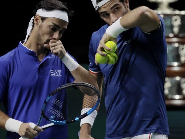 Fognini Berrettini Davis Cup 2022 (AI / Reuters / Panoramic)