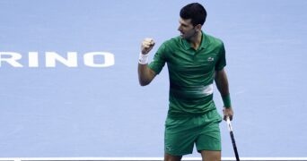 Novak Djokovic ATP Finals match 2