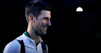 Novak Djokovic happy