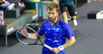 Corentin Moutet TENNIS : Rolex Paris Masters - Paris - 30/10/2022