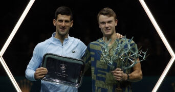 Rune and Djokovic Paris Masters 2022