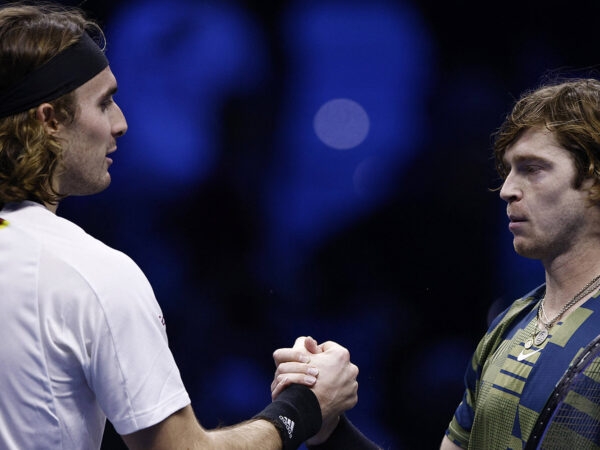 Tsitsipas and Rublev ATP Finals Turin 2022