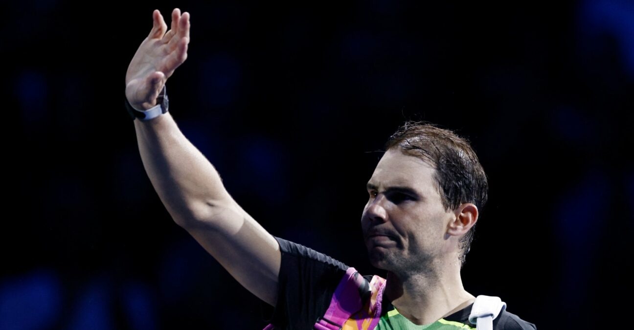Rafael Nadal ATP Finals wave