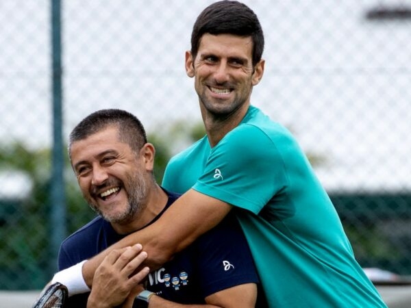 Djokovic and Badio