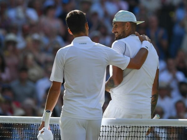 Djokovic and Kyrgios, Wimbledon 2022