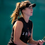 Elina Svitolina at the 2022 Dubai Open