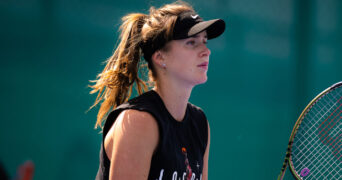 Elina Svitolina at the 2022 Dubai Open