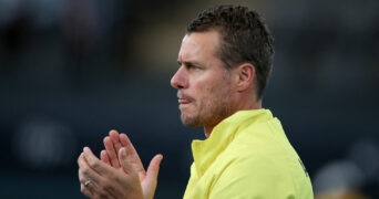 Lleyton Hewitt at the 2022 Davis Cup