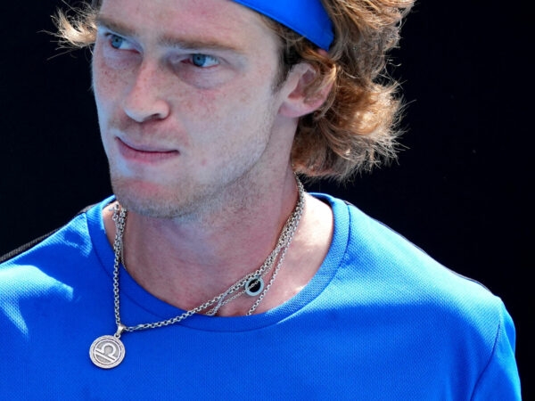 Andrey Rublev at the 2023 Australian Open