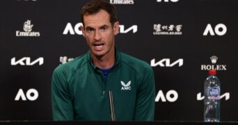 Andy Murray pre Aus Open 2023