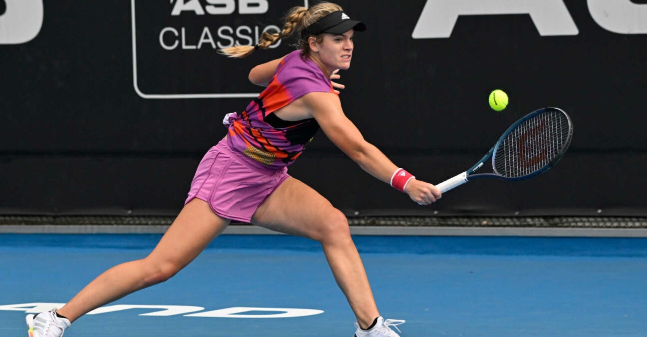 Tennis, WTA Australian Open 2023 McNally defeats Pigossi Tennis Majors