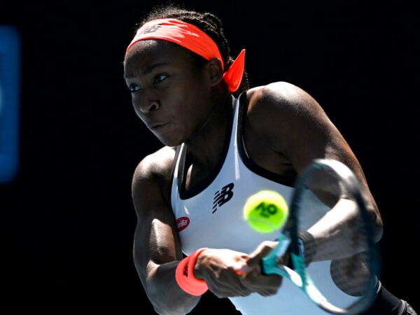 Coco Gauff at the 2023 Australian Open