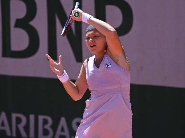 Dana Shnaider at Roland-Garros in 2021