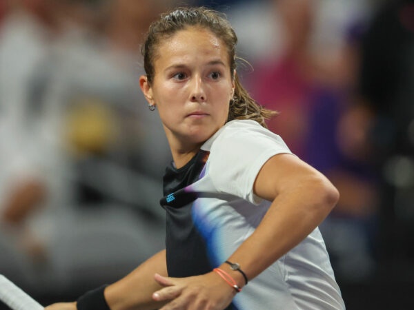 Daria Kasatkina at the 2022 WTA Finals in Fort Worth, Texas