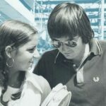 Chris Evert and Jimmy Connors, 1974