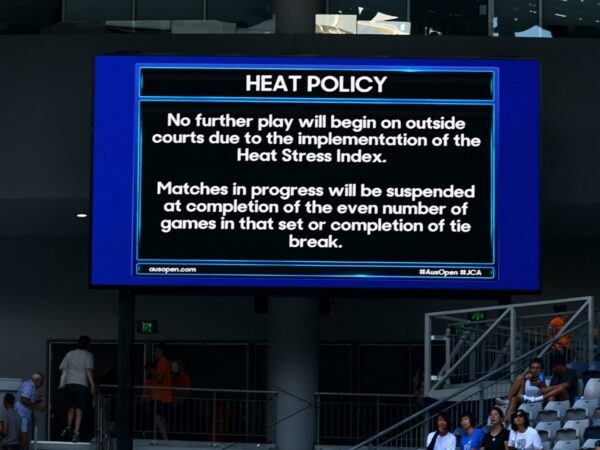 Heat Rule Australian Open