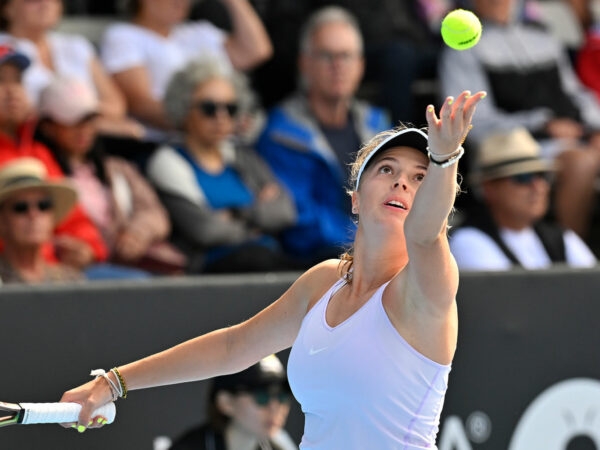 Linda Fruhvirtova at the 2023 ASB Classic in Auckland