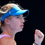 Linda Fruhvirtova at the 2023 Australian Open