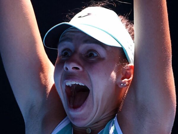 Magda Linette at the 2023 Australian Open