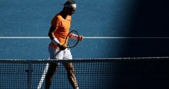 Rafael Nadal at the 2023 Australian Open