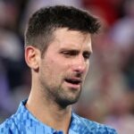 Novak Djokovic tears