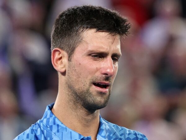 Novak Djokovic tears