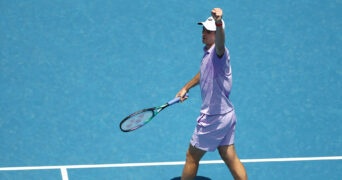 Hubert Hurkacz at Australian Open