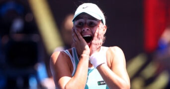 Magda Linette 2023 Australian Open || (AI / Reuters / Panoramic)