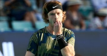 Andrey Rublev, defeated in Adelaide (© AI / Reuters / Panoramic)