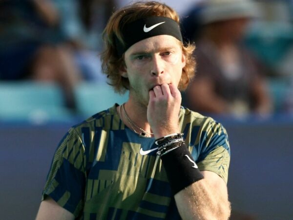 Andrey Rublev, defeated in Adelaide (© AI / Reuters / Panoramic)