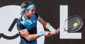 Tomas Martin Etcheverry at the 2022 Open Parc in Lyon