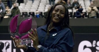 Alycia Parks trophy Lyon