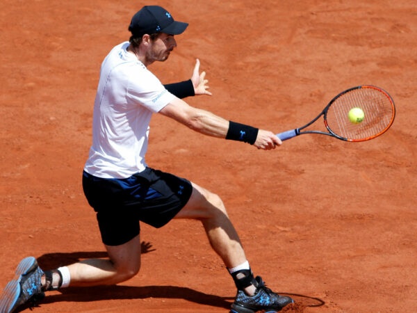 Andy Murray at the 2017 French Open