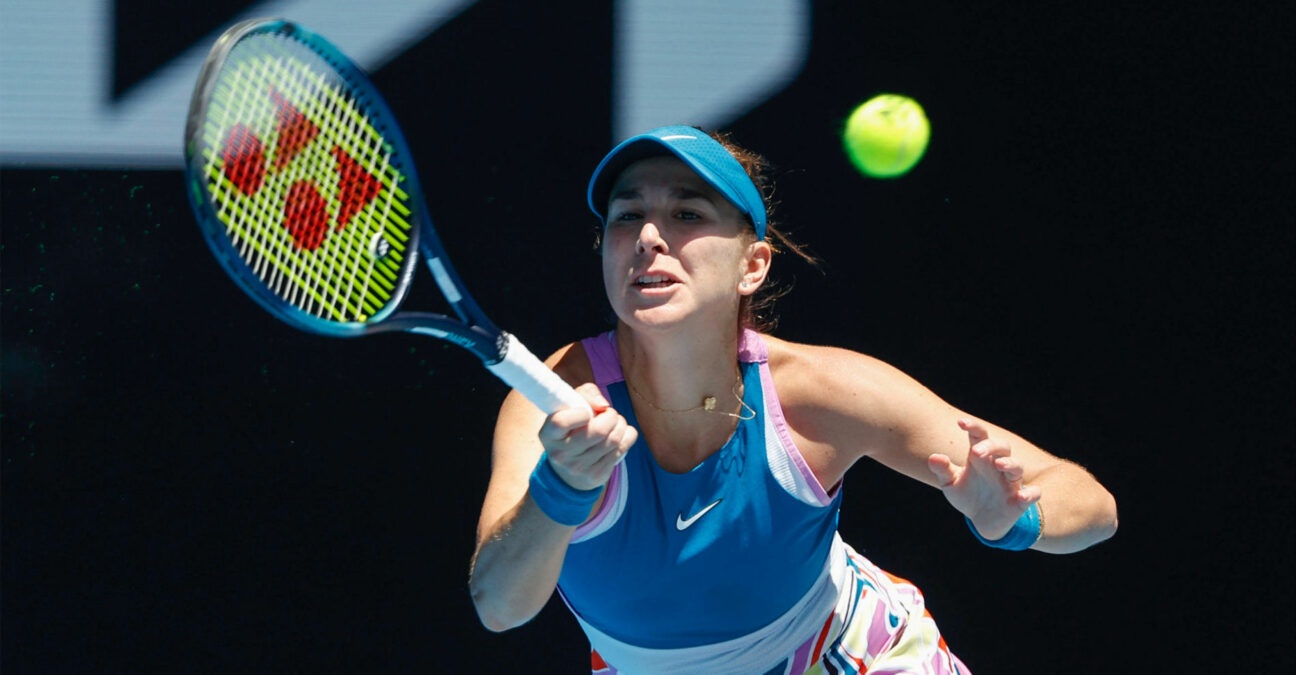 Belinda Bencic at the 2023 Australian Open
