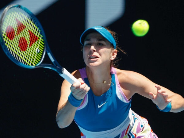 Belinda Bencic at the 2023 Australian Open