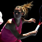 Camila Giorgi at the 2023 Australian Open