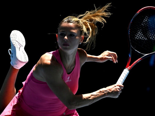 Camila Giorgi at the 2023 Australian Open